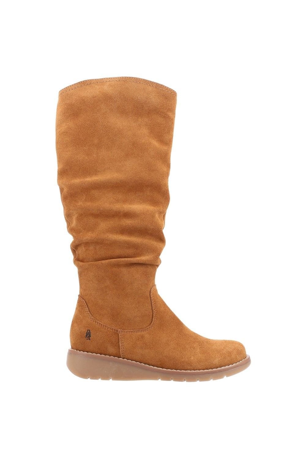 Hush Puppies Hush Puppies Women's 'Lucinda' Suede Boot in Tan - 4