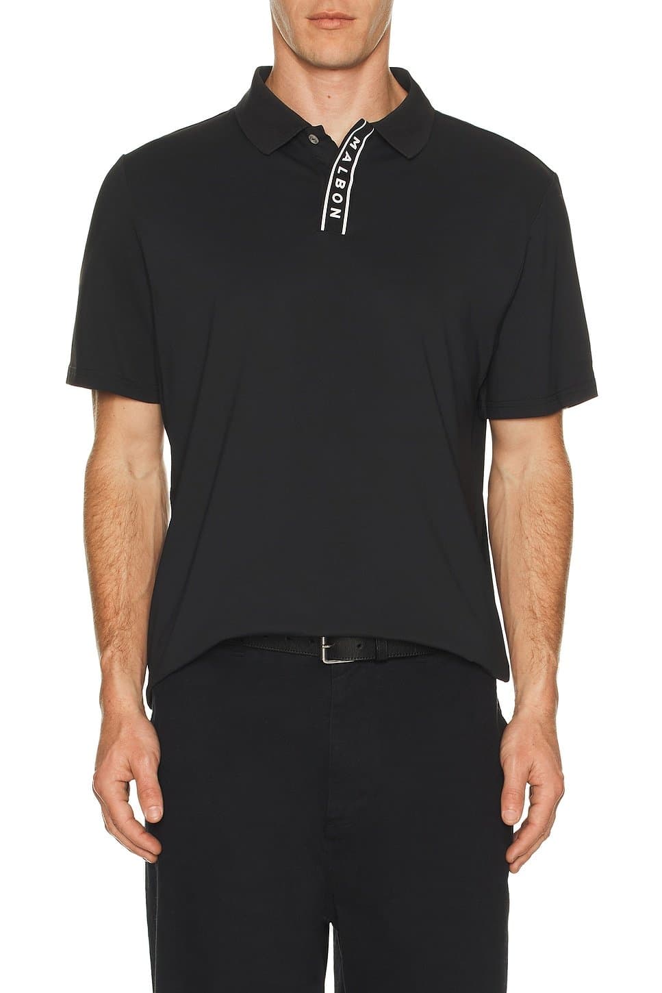 revolve Block Placket Polo