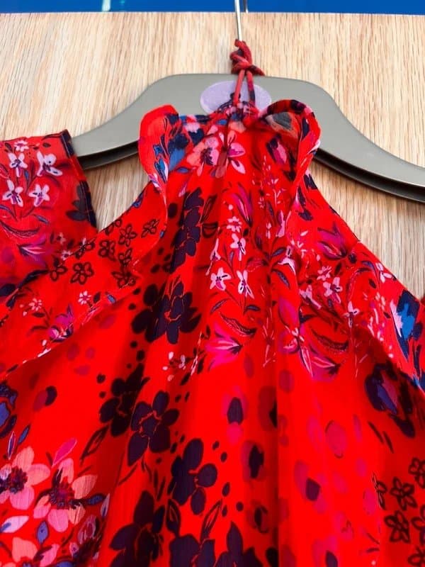 Never Fully Dressed Never fully Dressed Red floral 8-10