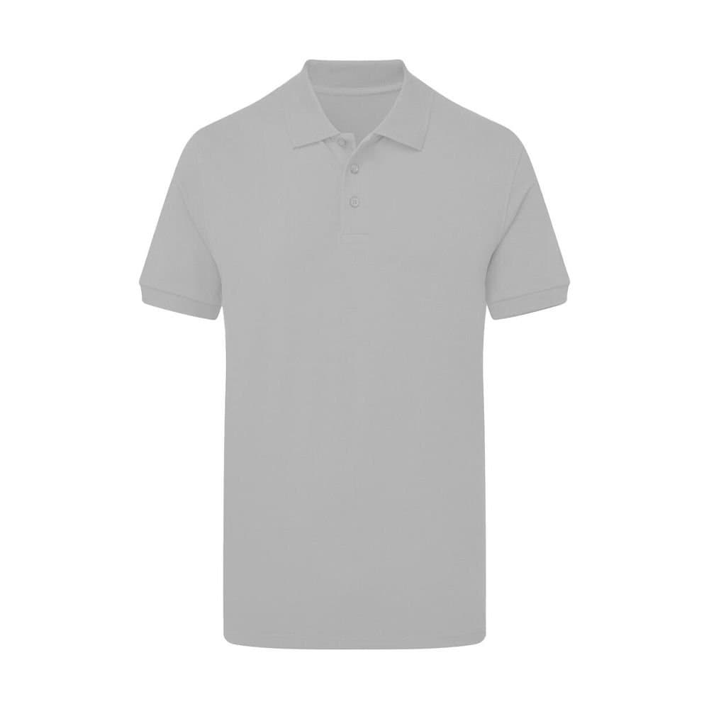 SG SG Men's Signature Stretch Tagless Polo Shirt in Light Grey