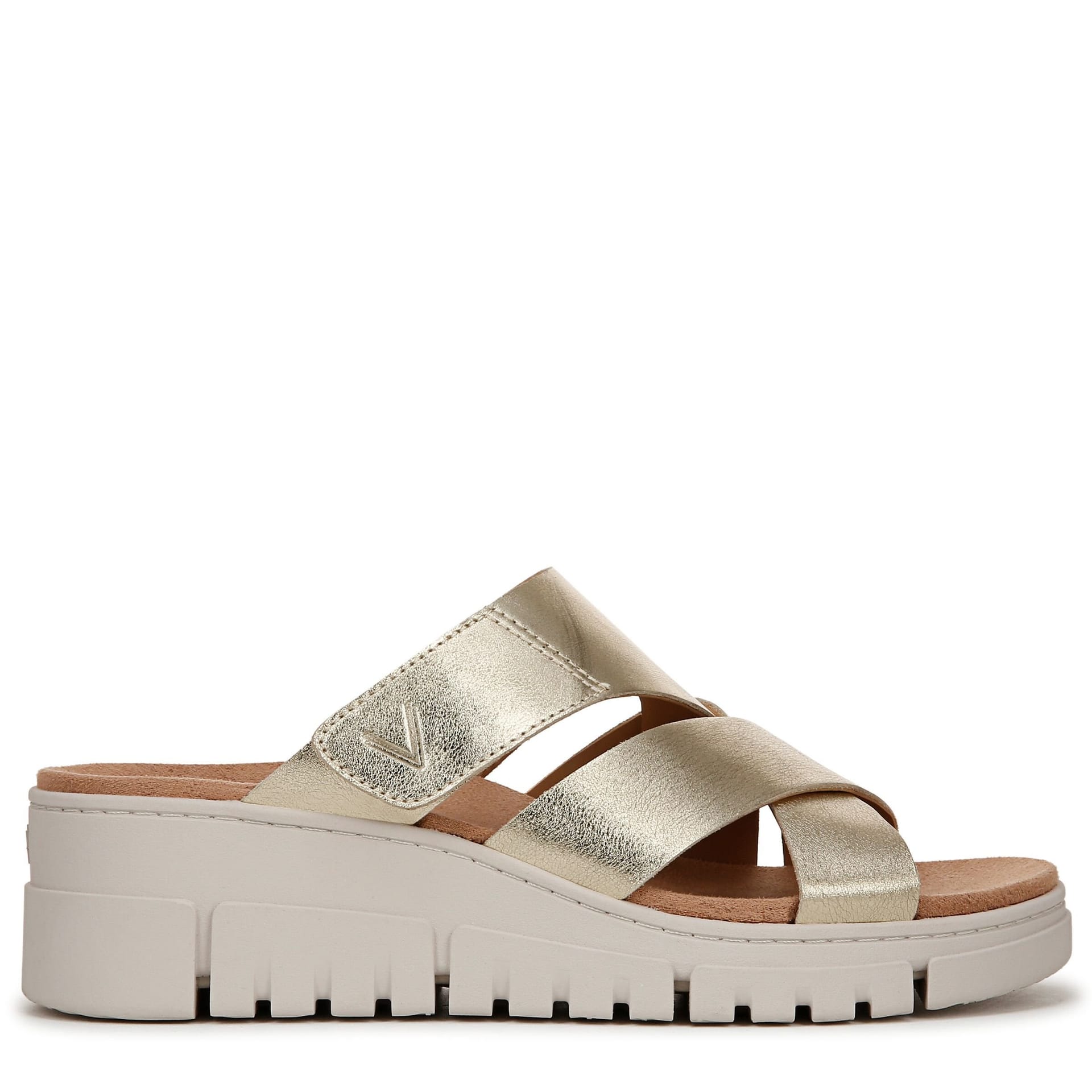 Vionic Vionic Women's Uptown Sunset Slide Sandals in Gold - 4