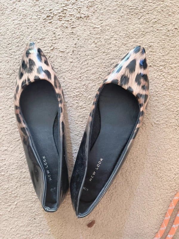 New Look New look ballerinas size 6 leopard