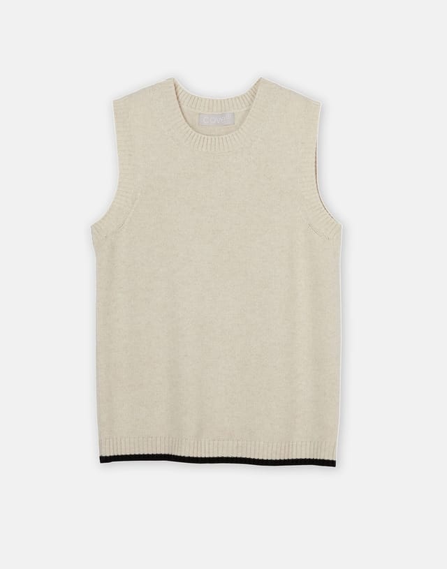 Cove Cove Women's Tilly Tank Top in Beige - 2