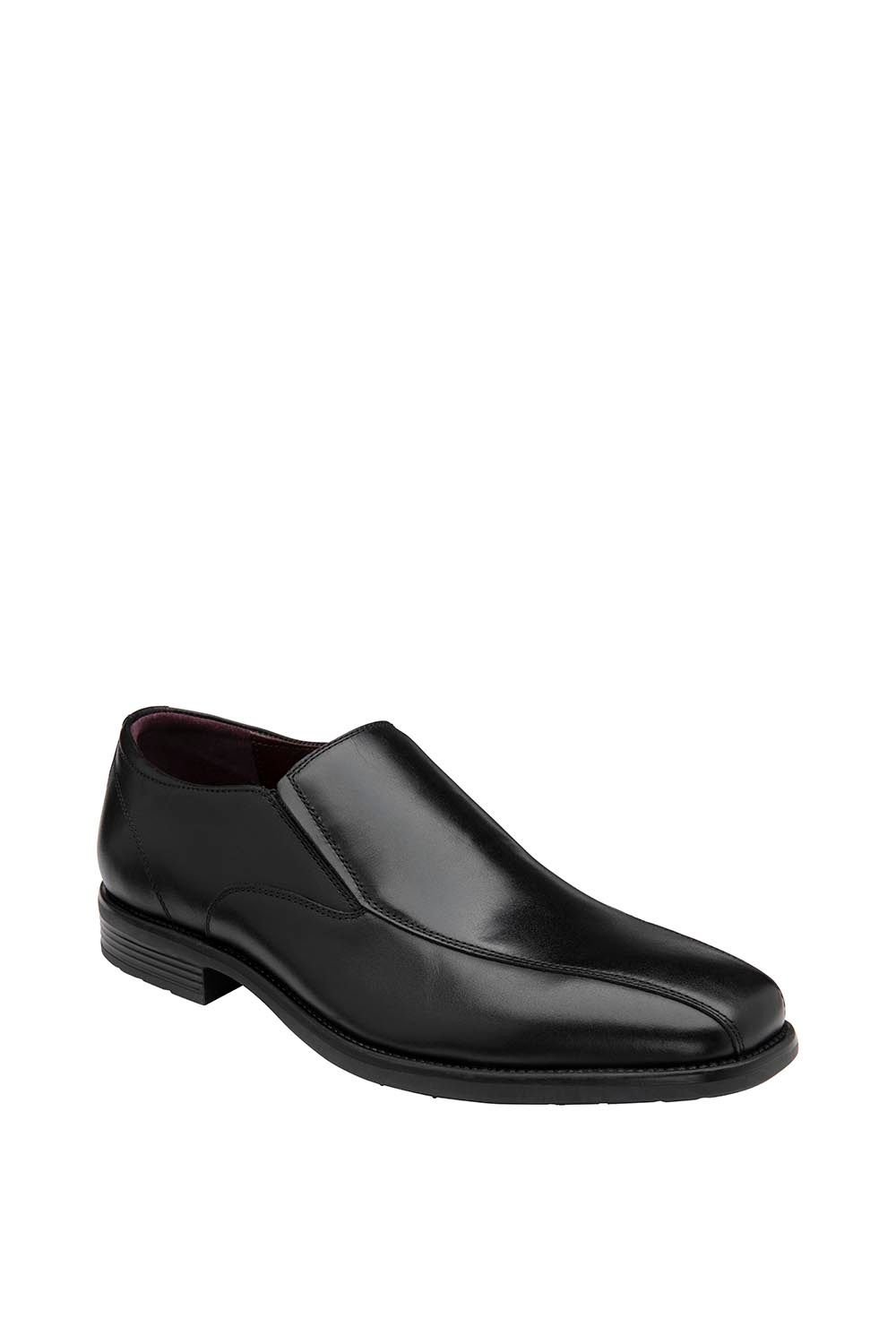 Lotus Lotus Men's Black 'Wincanton' Leather Loafers - 4