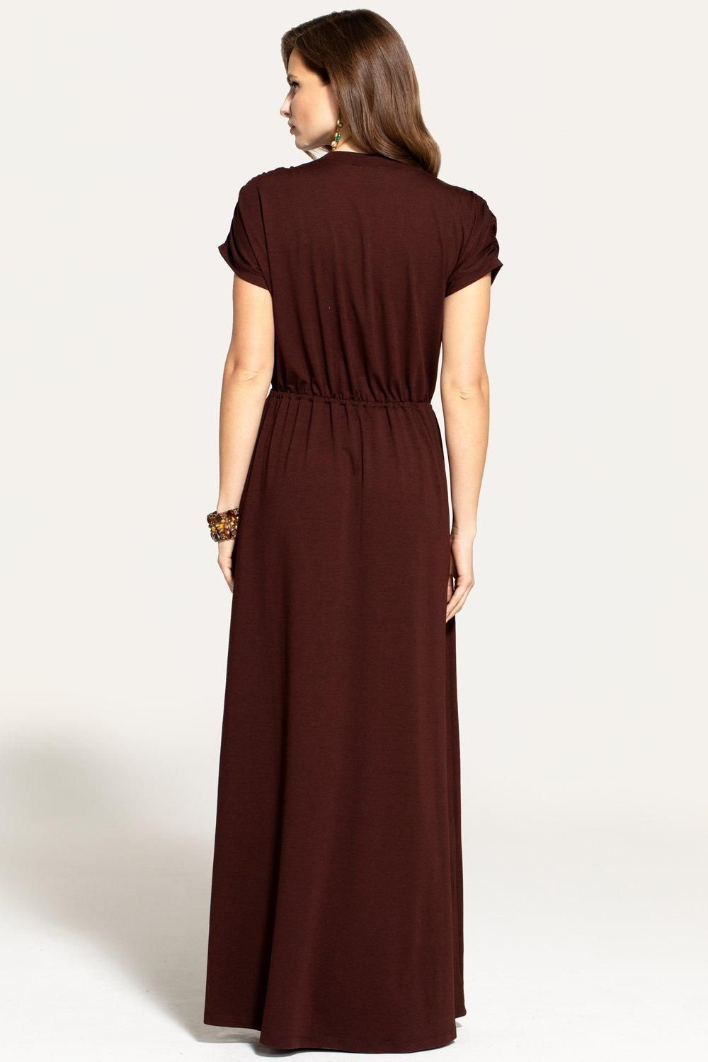 Hot Squash Hot Squash Women's Maxi Dress in Chocolate - 2