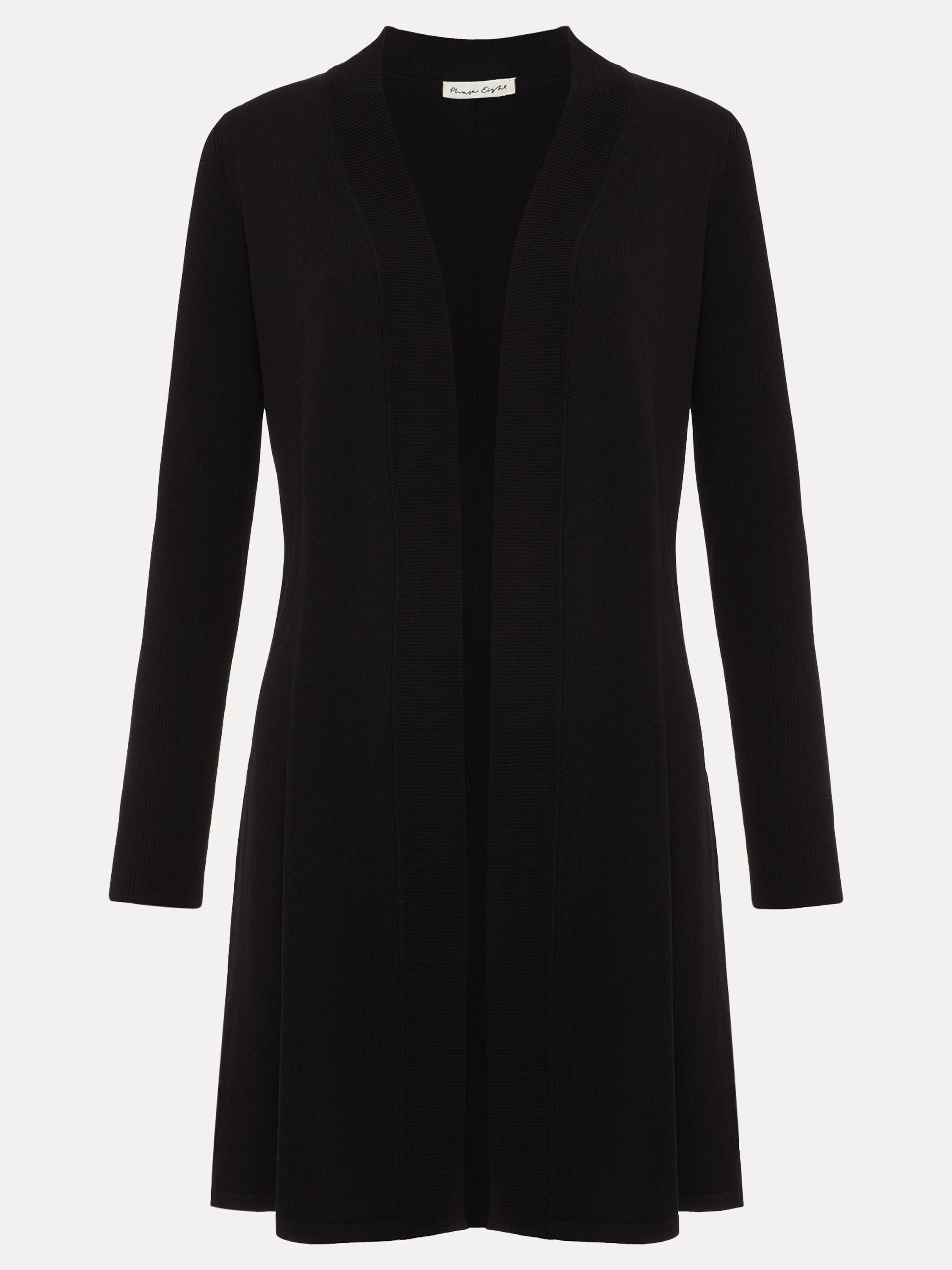 Phase Eight Phase Eight Women's Lauren Long Sleeve Cardigan in Black - 2