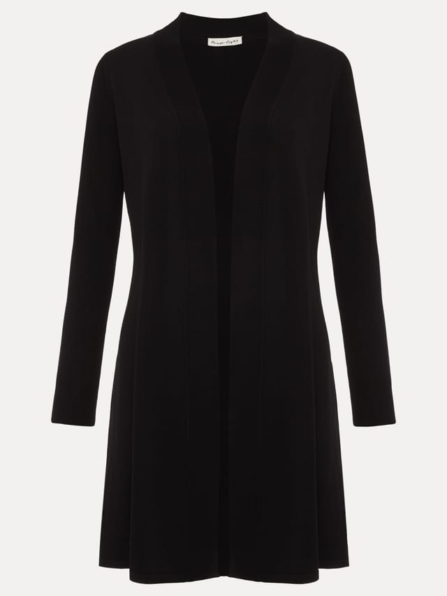 Phase Eight Phase Eight Women's Lauren Long Sleeve Cardigan in Black - 2