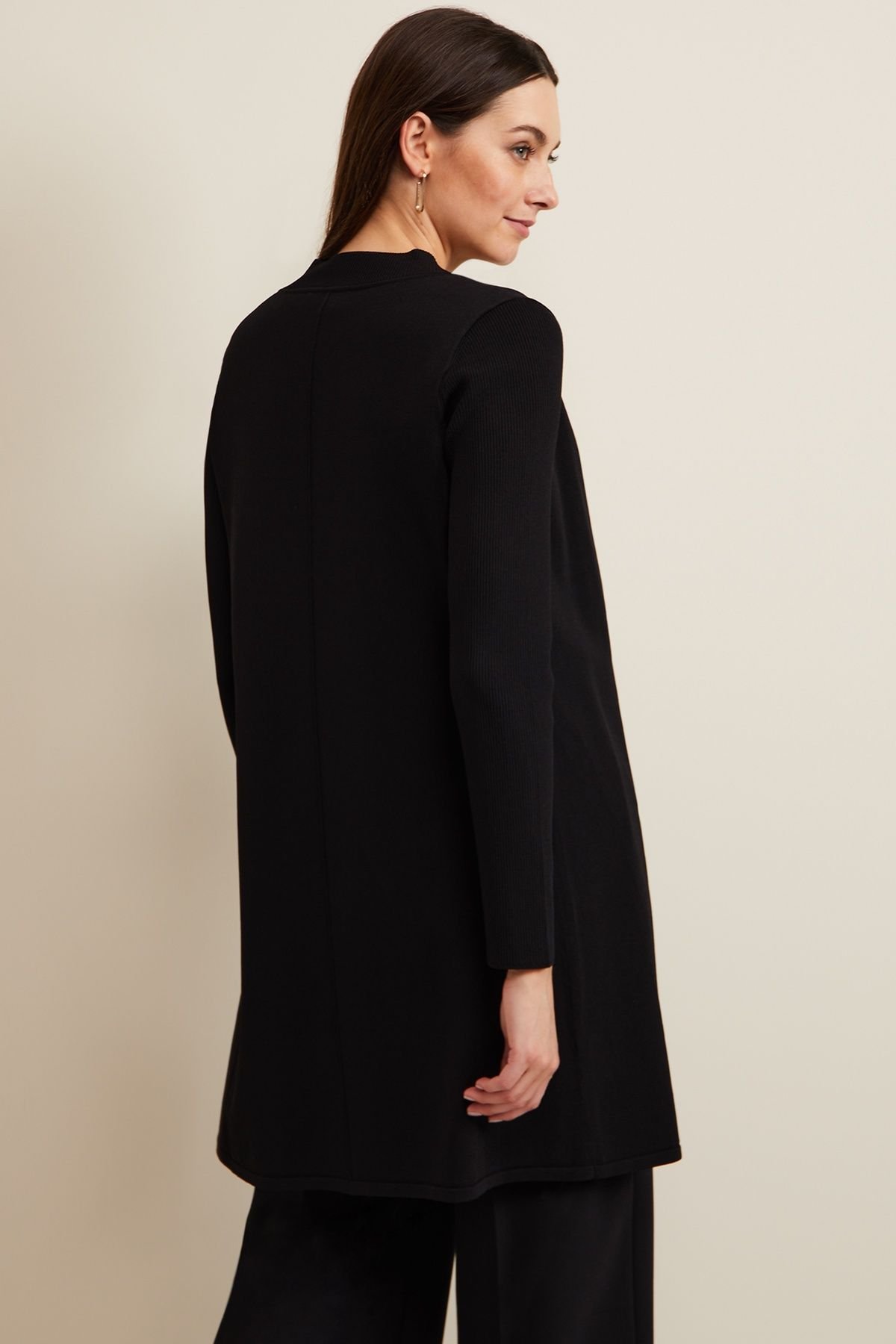 Phase Eight Phase Eight Women's Lauren Long Sleeve Cardigan in Black - 4