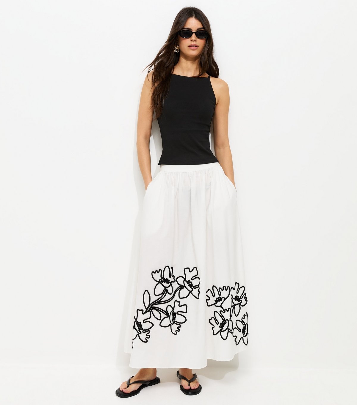 New Look Women's Black Thin Strap Vest New Look - 3