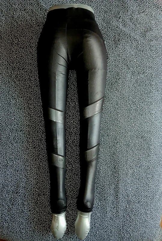 New Look New Look sport active gym yoga faux leather leggings size M brand new with tags