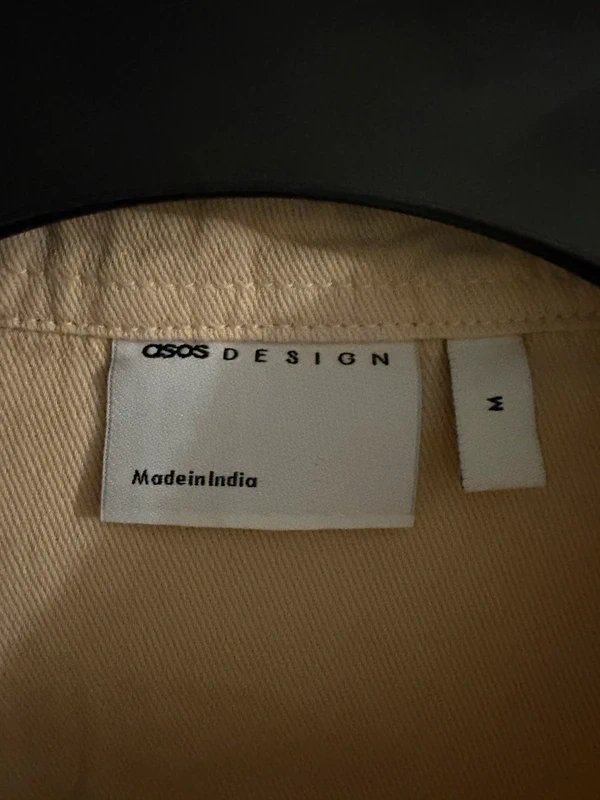 ASOS 🤍 ASOS Luxe Studios Beige Shirt - Size M (Great Condition) - 1