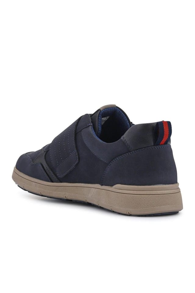 Pavers Pavers Men's Wide-Fit Touch-Fasten Comfort Shoes in Navy - 3