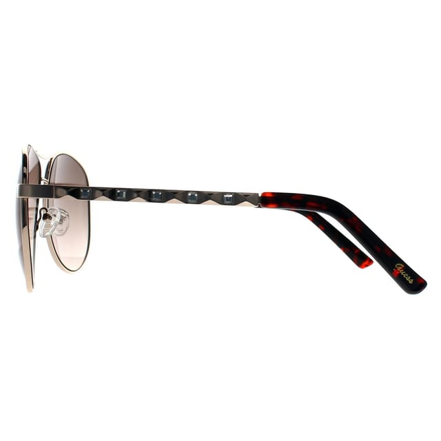 Guess Guess Women's Aviator Gold Brown Gradient GF0408 - 3