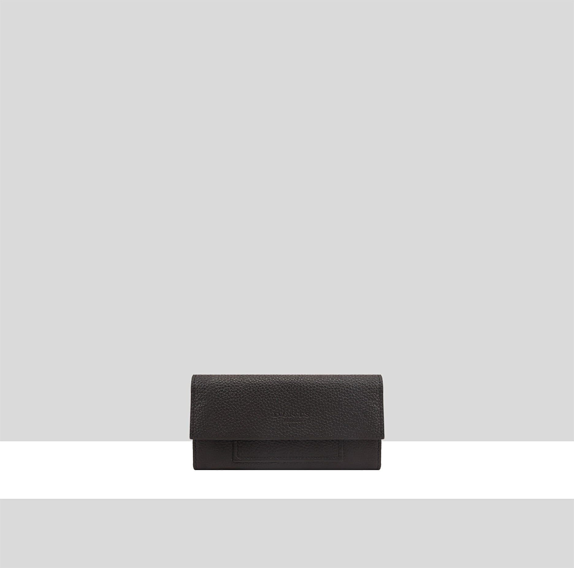 Dents Dents Women's Astra Leather Purse in Jet Black