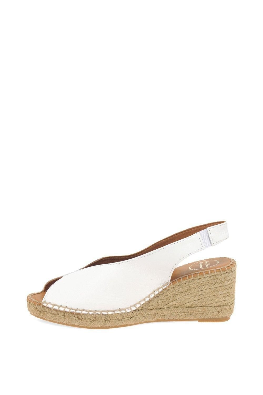 Toni Pons Toni Pons Women's 'Laila' Wedge Heel Espadrille Sandals in White - 2