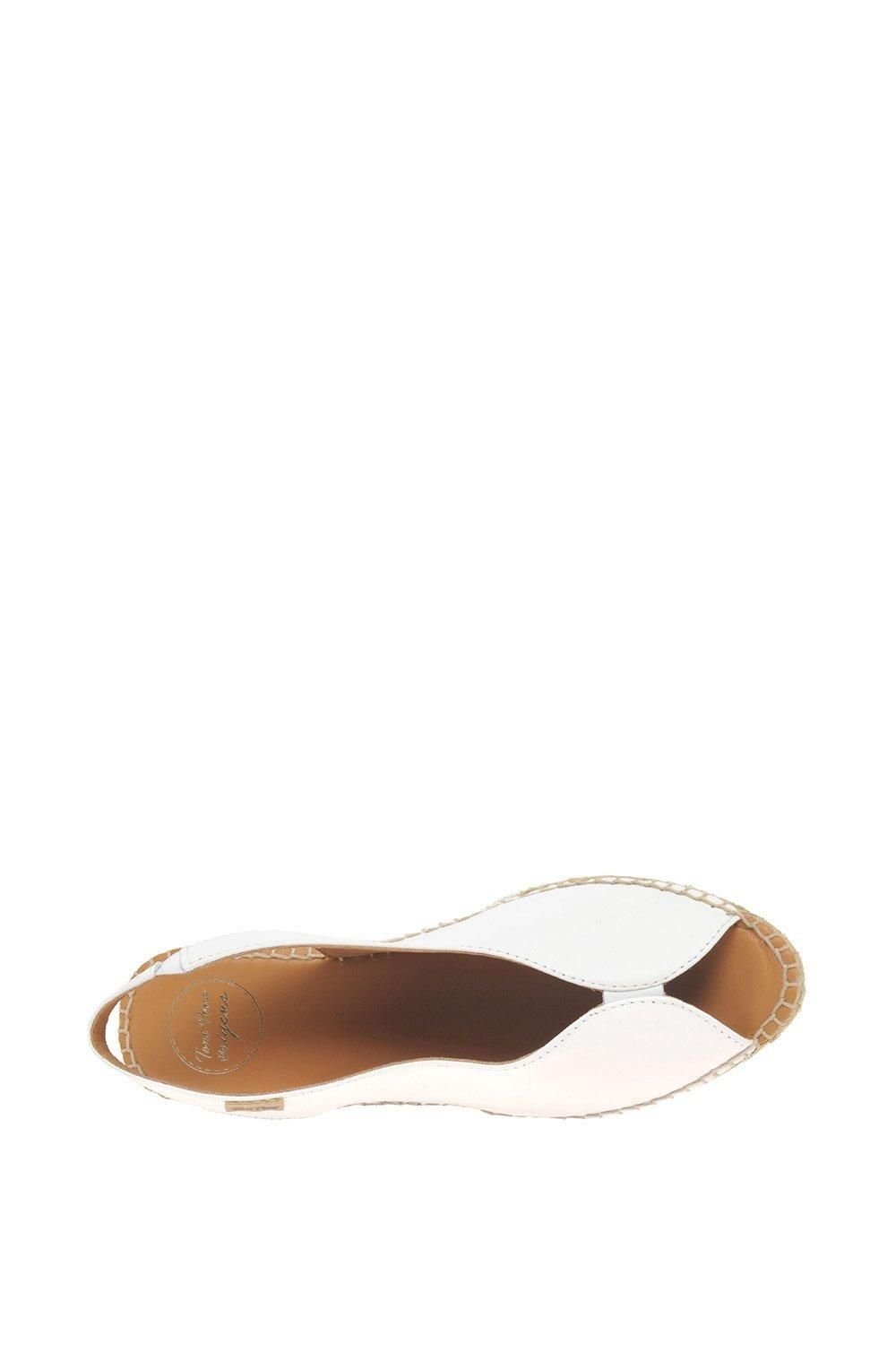 Toni Pons Toni Pons Women's 'Laila' Wedge Heel Espadrille Sandals in White - 4