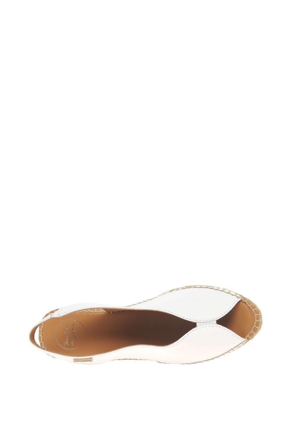 Toni Pons Toni Pons Women's 'Laila' Wedge Heel Espadrille Sandals in White - 4