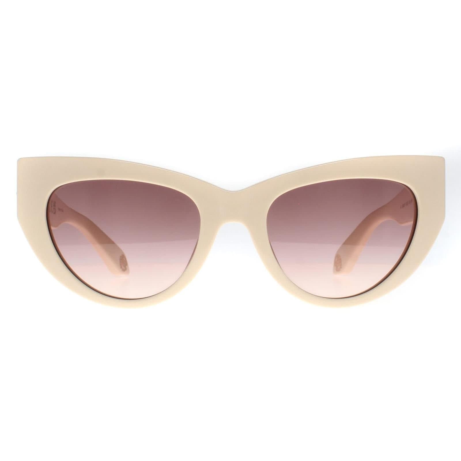 Roberto Cavalli Roberto Cavalli Beige Cat Eye Sunglasses