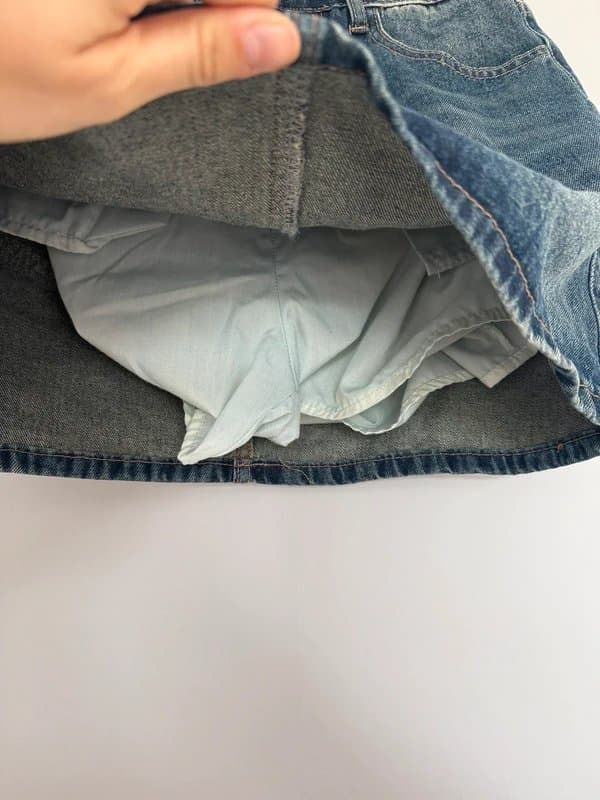 ASOS Denim skort