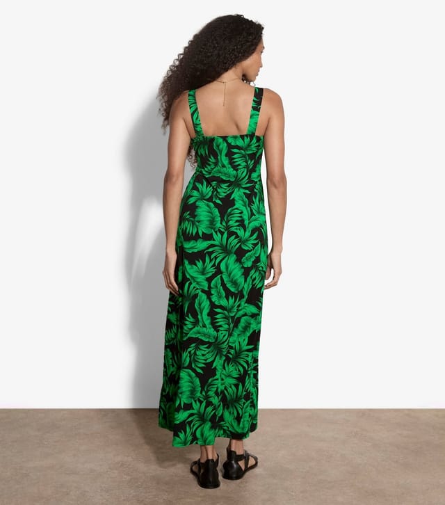 Apricot Women's Black Tropical Pattern Maxi Dress Apricot New Look - 3