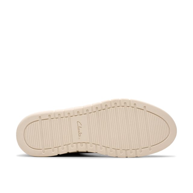 Clarks Clarks Women's Mykah Joy Black Leather Trainers - 3