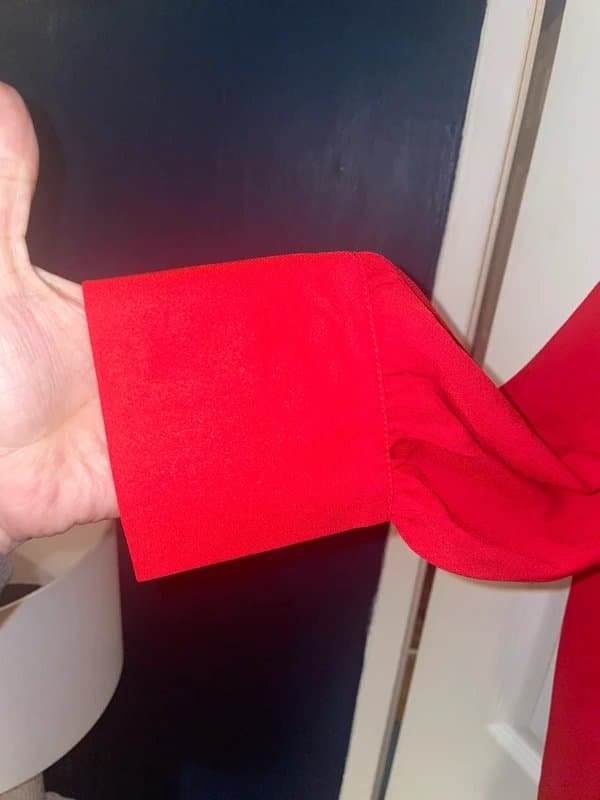 ASOS Curve ASOS curve BNWT red crepe dress