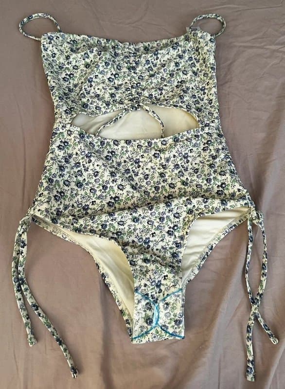 ASOS Floral swimsuit