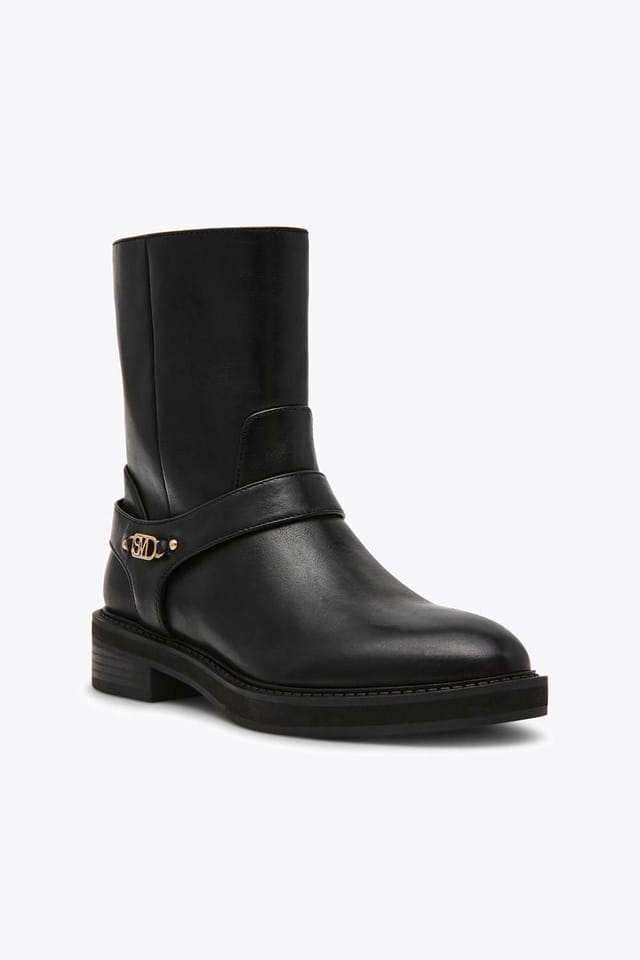Steve Madden STEVE MADDEN Women's 'Loophole 017' Leather Boots in Black - 2