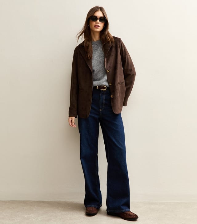 New Look Women's Grey Short Sleeve Midweight Knit T-Shirt New Look - 3