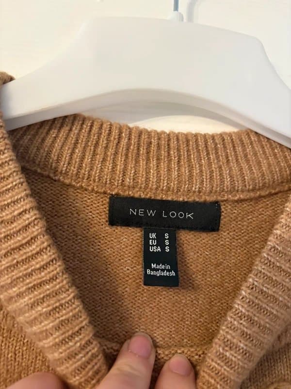 New Look Brown Floral Patterned Jumper