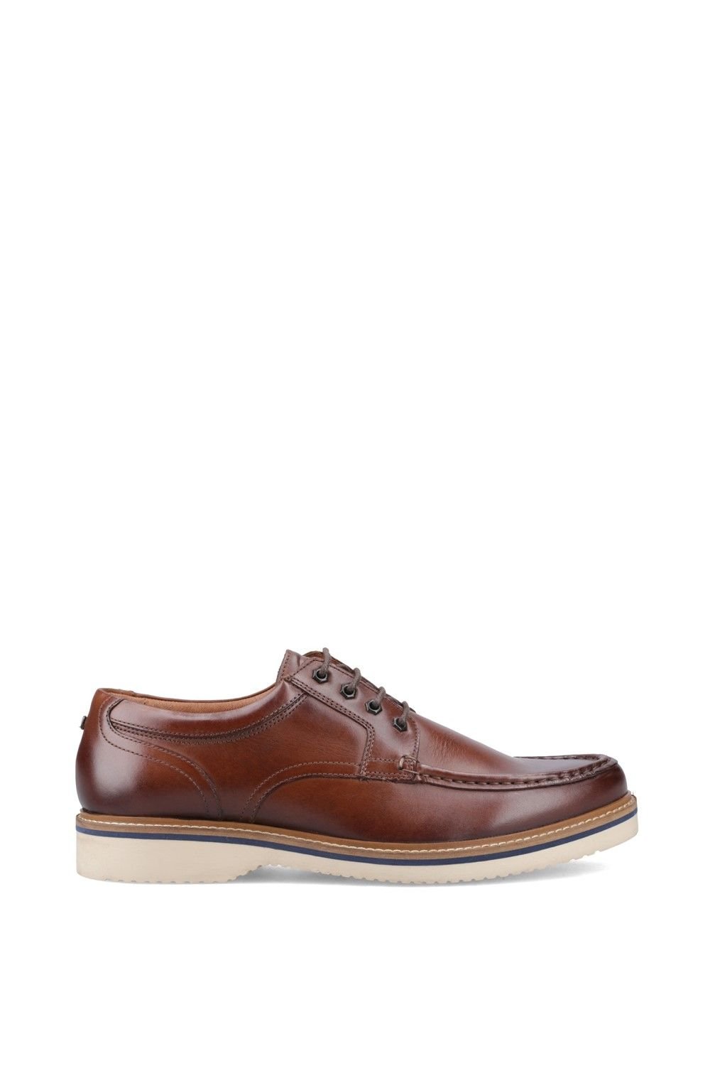 Base London Base London Men's Langdon Apron Toe Shoe in Tan - 4