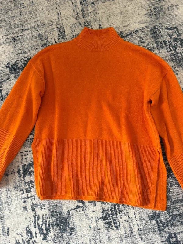 George Orange Turtleneck Jumper – George