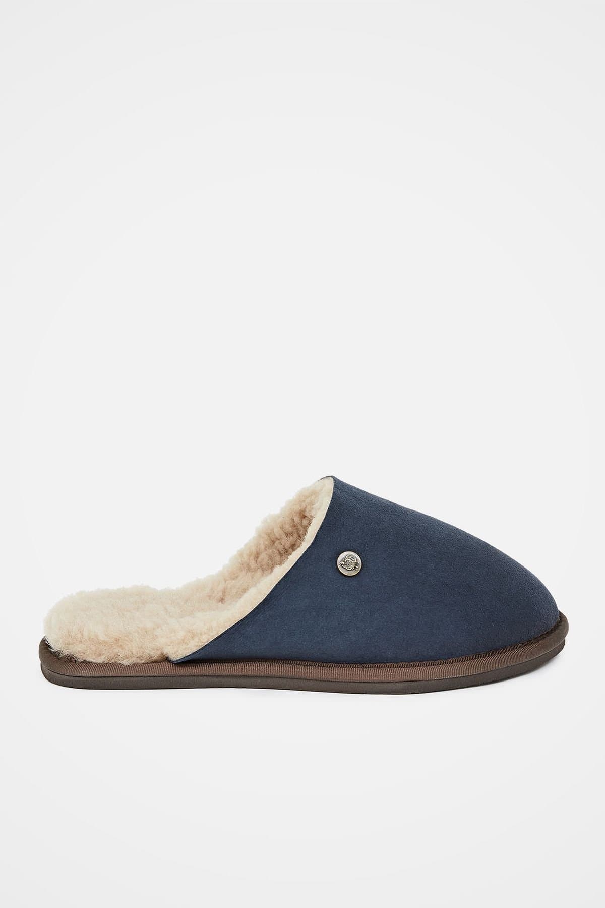 Celtic & Co Celtic & Co Women's Sheepskin Mules in Mid Navy
