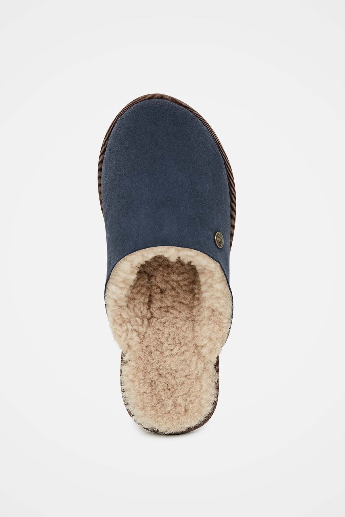 Celtic & Co Celtic & Co Women's Sheepskin Mules in Mid Navy - 4