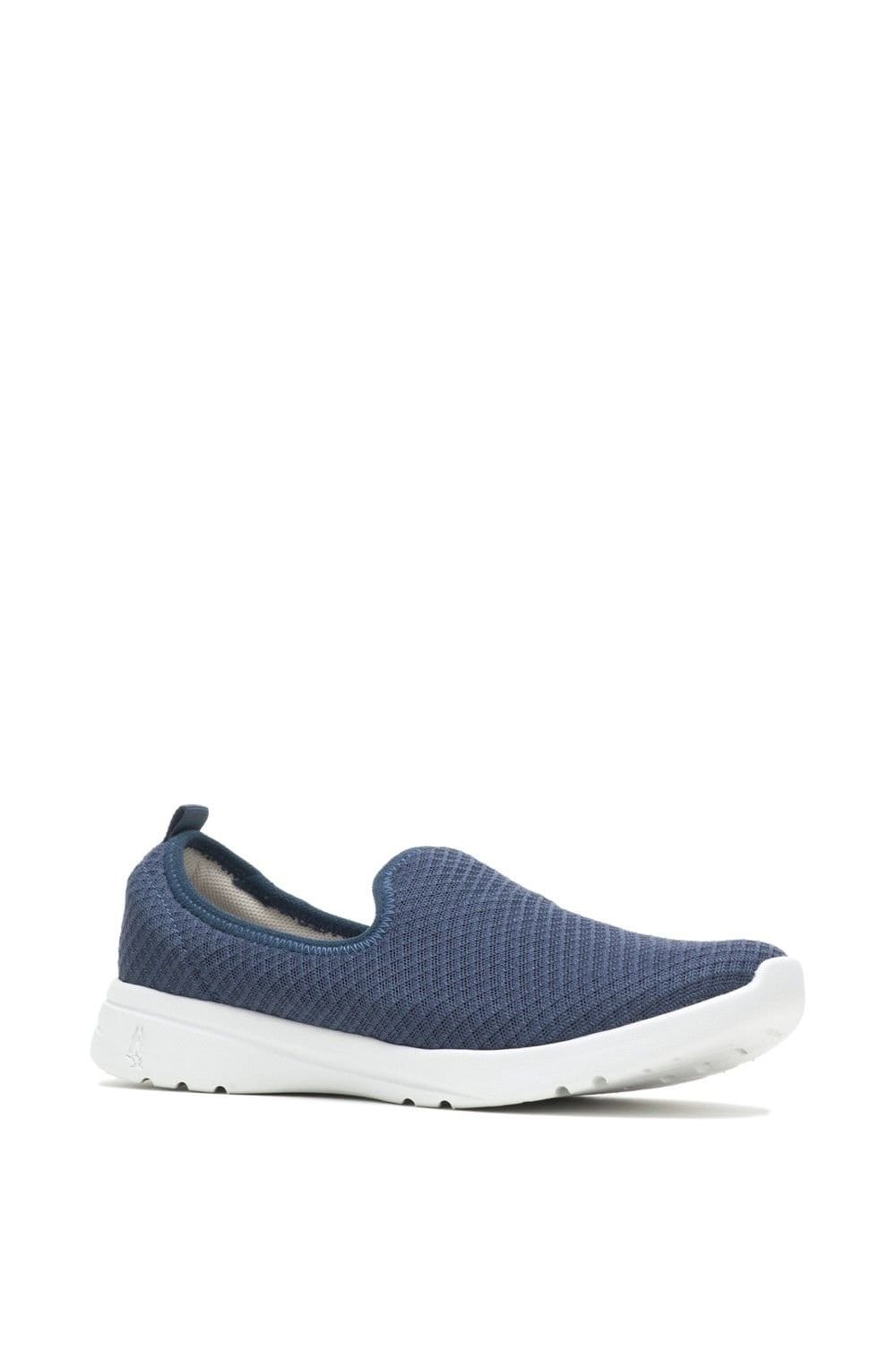 Hush Puppies Hush Puppies Women's 'Good' 100% RPET (Recycled) Textile Slip On Shoes in Navy - 1