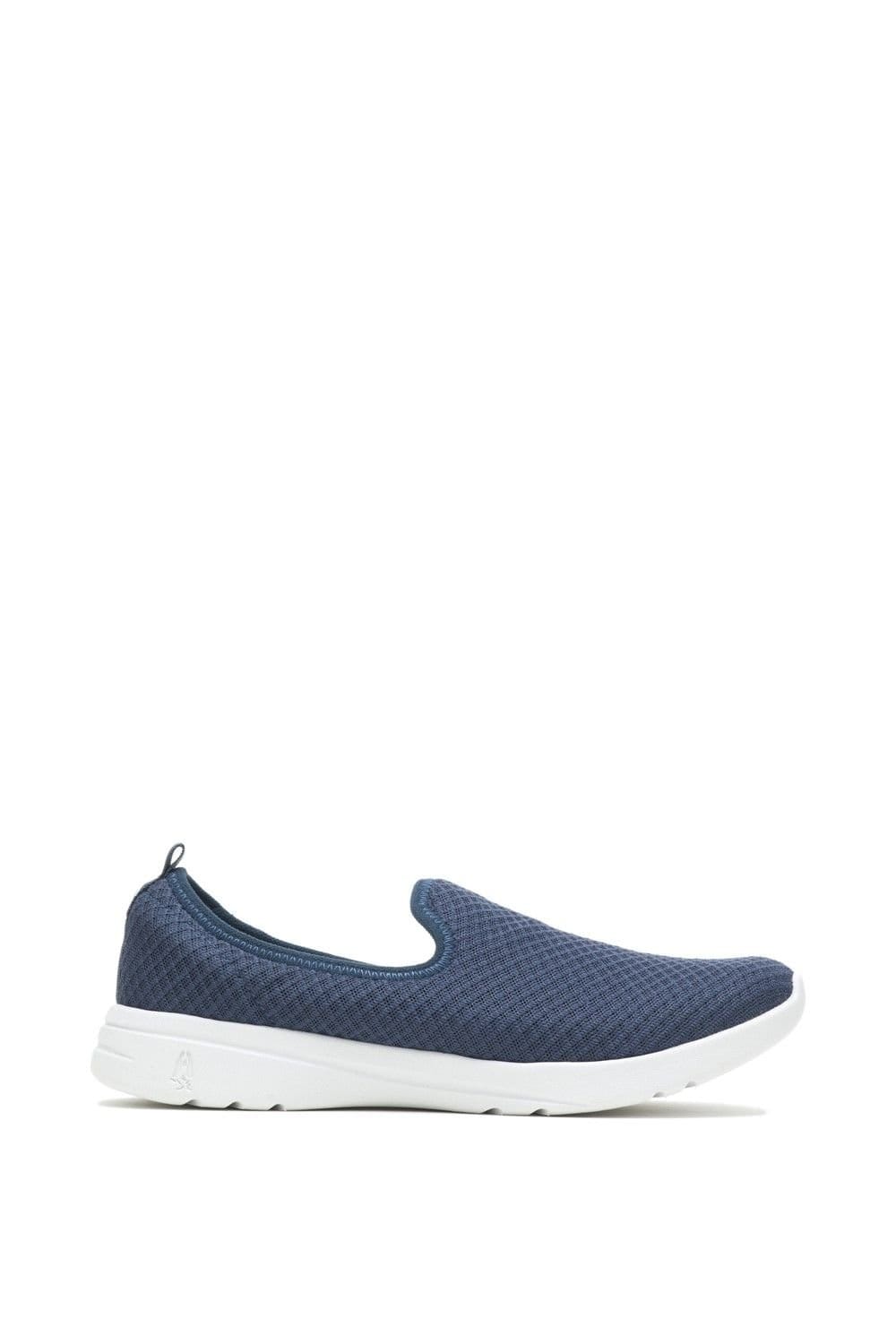 Hush Puppies Hush Puppies Women's 'Good' 100% RPET (Recycled) Textile Slip On Shoes in Navy - 4