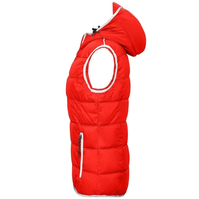 James and Nicholson James and Nicholson Women's Maritime Gilet in Red - 3
