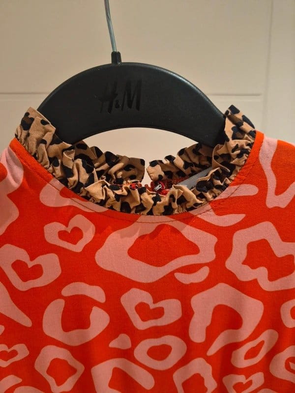Never Fully Dressed Red Leopard Long Dress