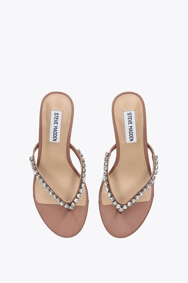 Steve Madden STEVE MADDEN Women's 'Slater Nude' Sandals in Nude - 2