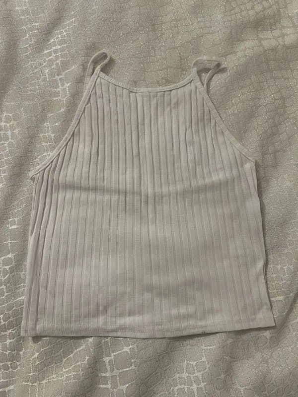 New Look New Look white crop top