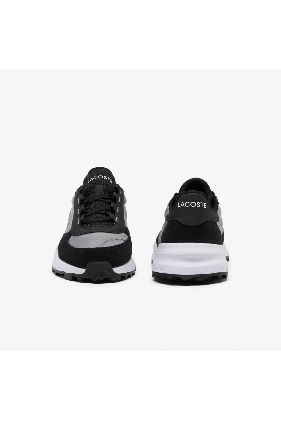 Lacoste Lacoste Men's Elite Active Evo 1261 Trainers Black/White in Black - 4
