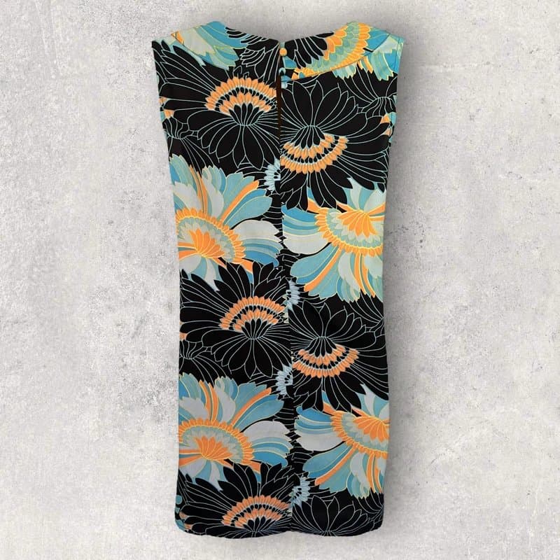 James Lakeland Lakeland Womens Briony Embellished Bead Turquoise Stone Sleeveless Top Size 12