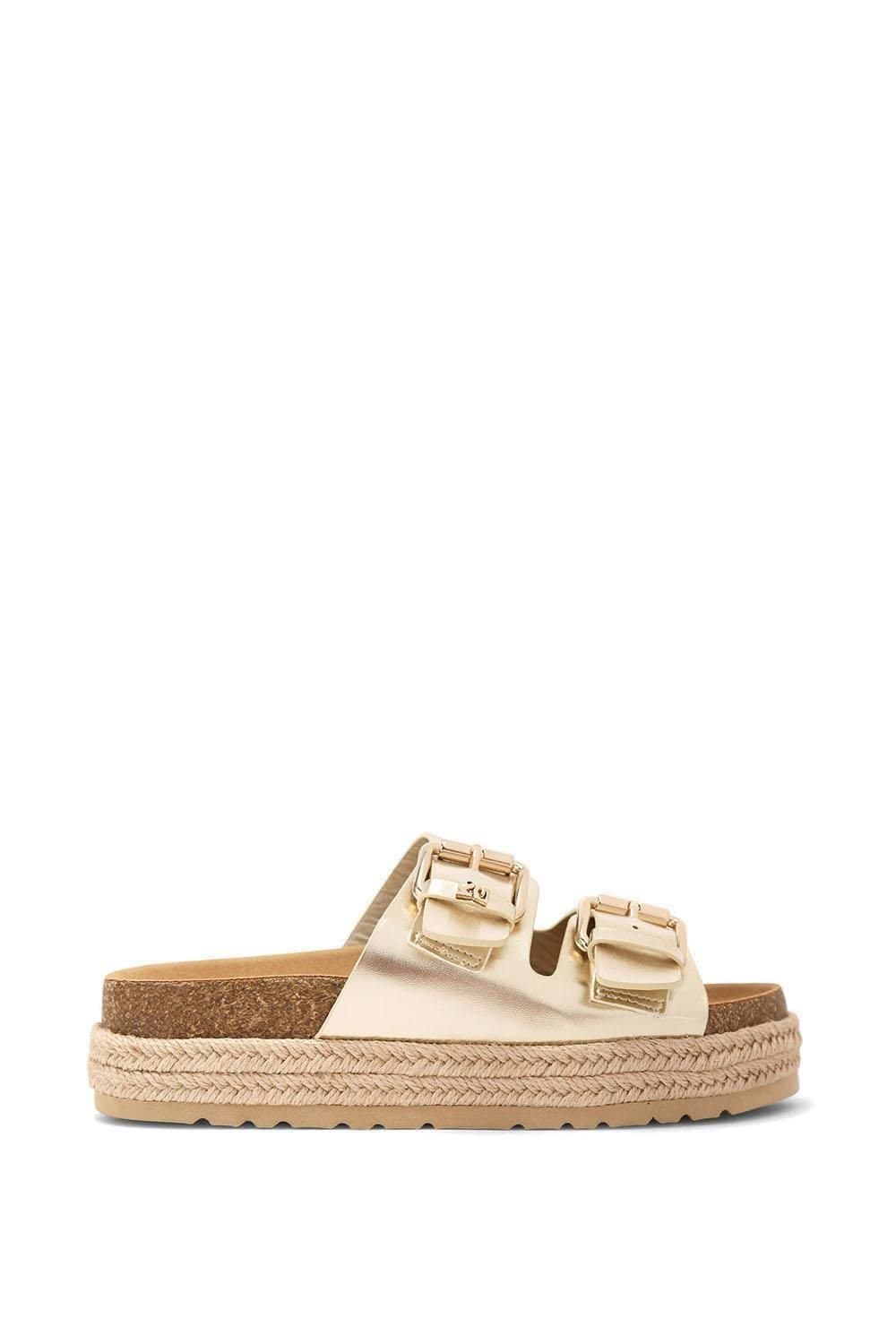 KG Kurt Geiger KG Kurt Geiger Women's 'Raquel' Sandals in Gold