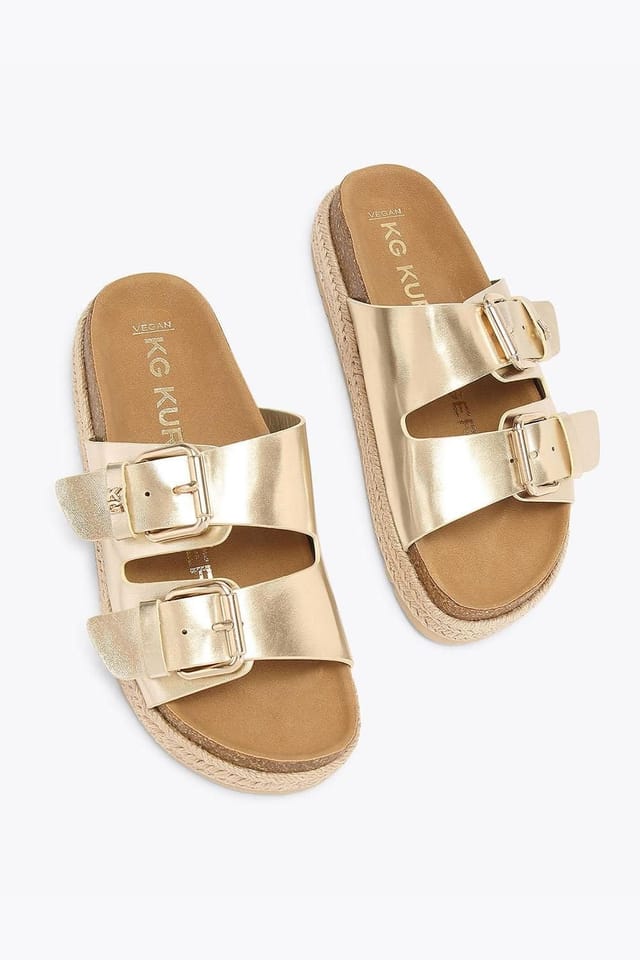 KG Kurt Geiger KG Kurt Geiger Women's 'Raquel' Sandals in Gold - 2