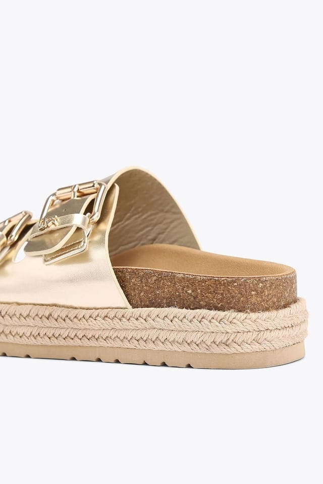 KG Kurt Geiger KG Kurt Geiger Women's 'Raquel' Sandals in Gold - 3