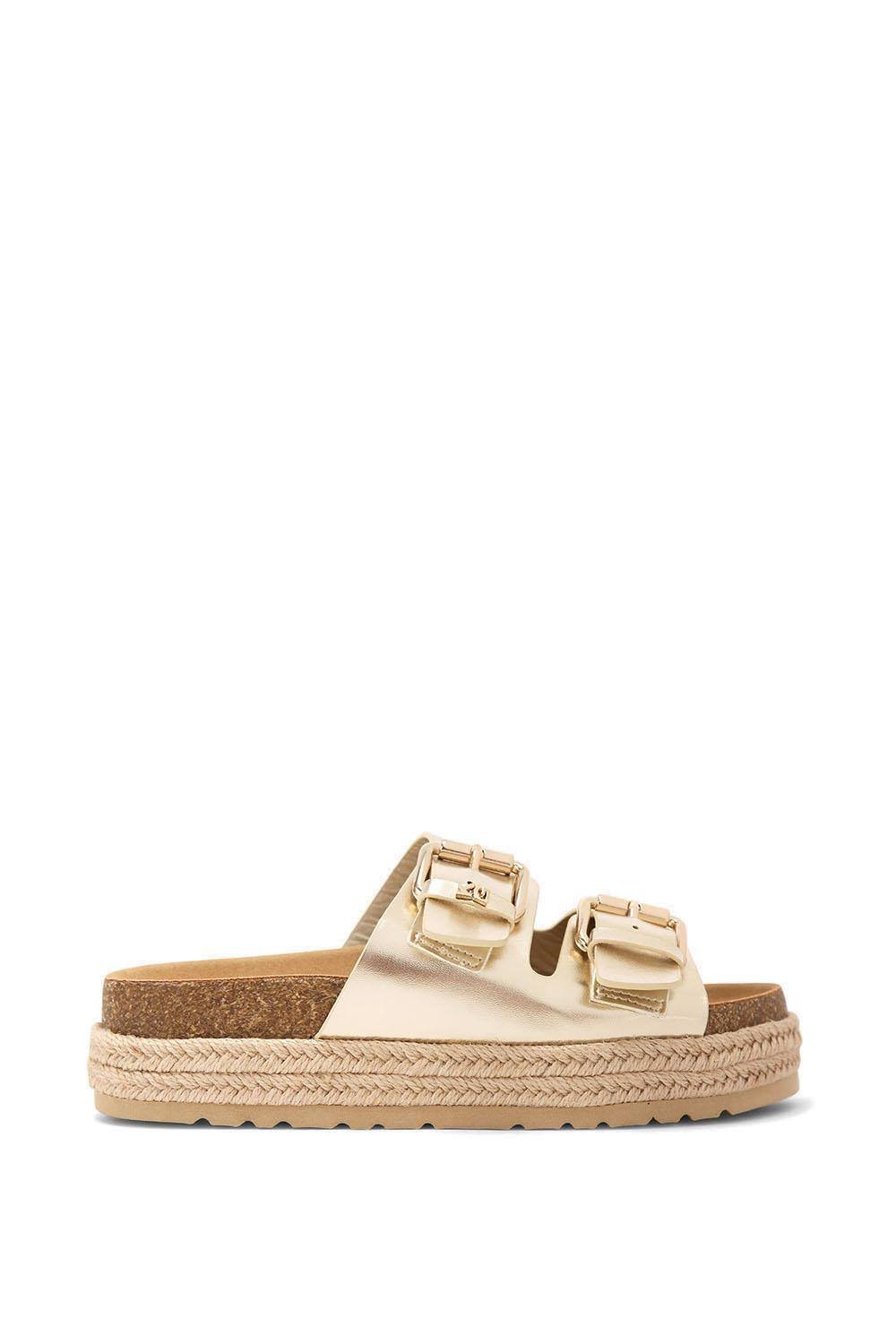 KG Kurt Geiger KG Kurt Geiger Women's 'Raquel' Sandals in Gold - 4