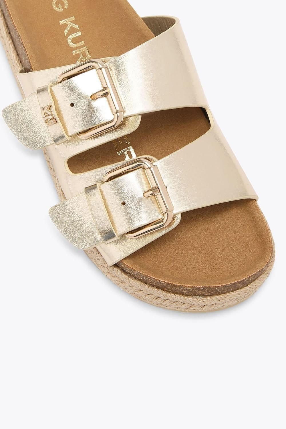 KG Kurt Geiger KG Kurt Geiger Women's 'Raquel' Sandals in Gold - 4