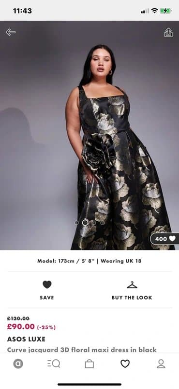ASOS Brand new Asos Luxe plus dress