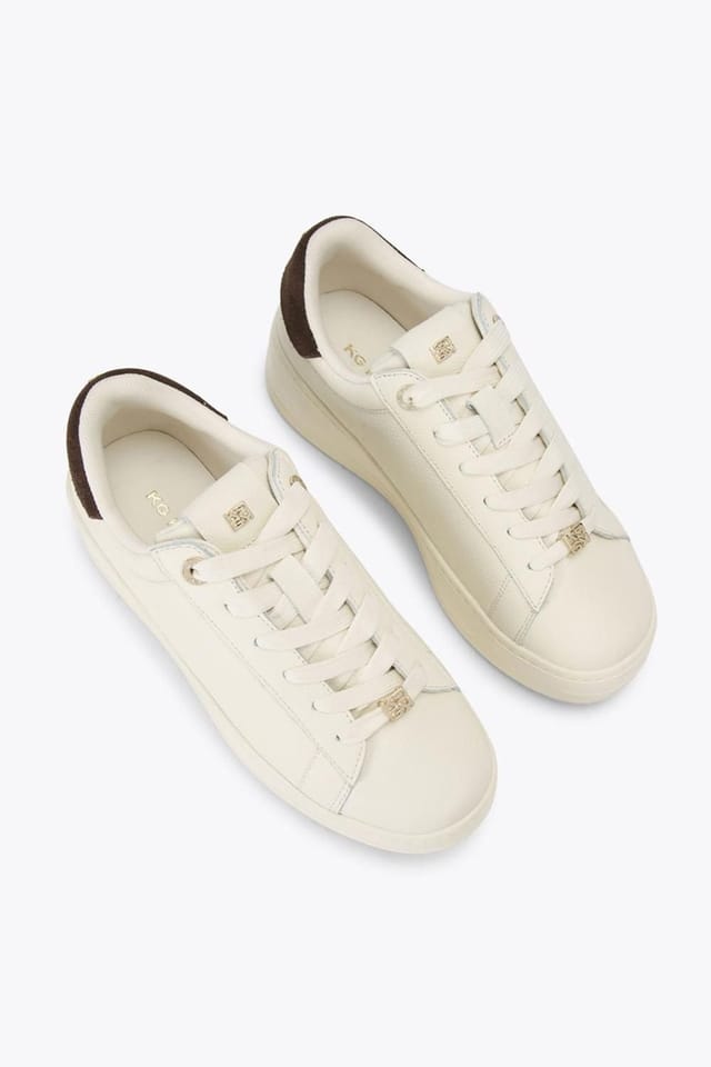 KG Kurt Geiger KG Kurt Geiger Women's 'Logic' Leather Trainers in White - 2