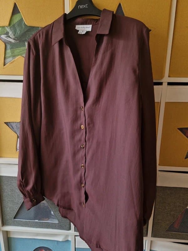 Never Fully Dressed Never fully dressed women's Chocolate Miley Shirt Size 12